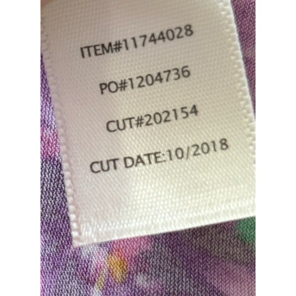 New Torrid Floral Goodness Tank Womens Size 0 (12, Lg) Purple Cottage Romantic - Picture 8 of 10